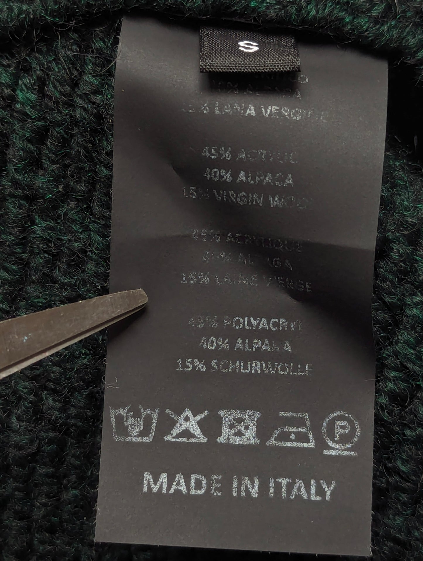 Raf Simons RS logo sweater