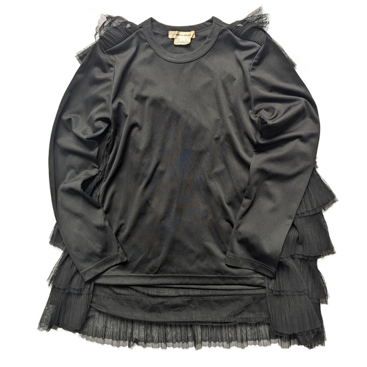 Comme des Garçons long sleeve shirt with frills