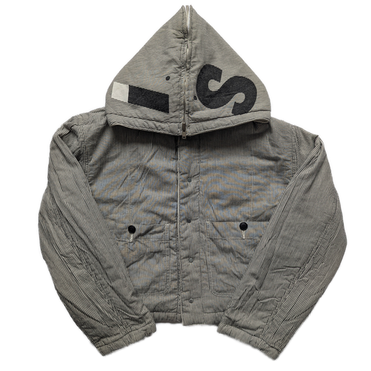 Issey Miyake sports 80's reversible short jacket