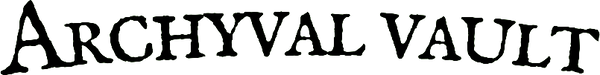 Archyval vault