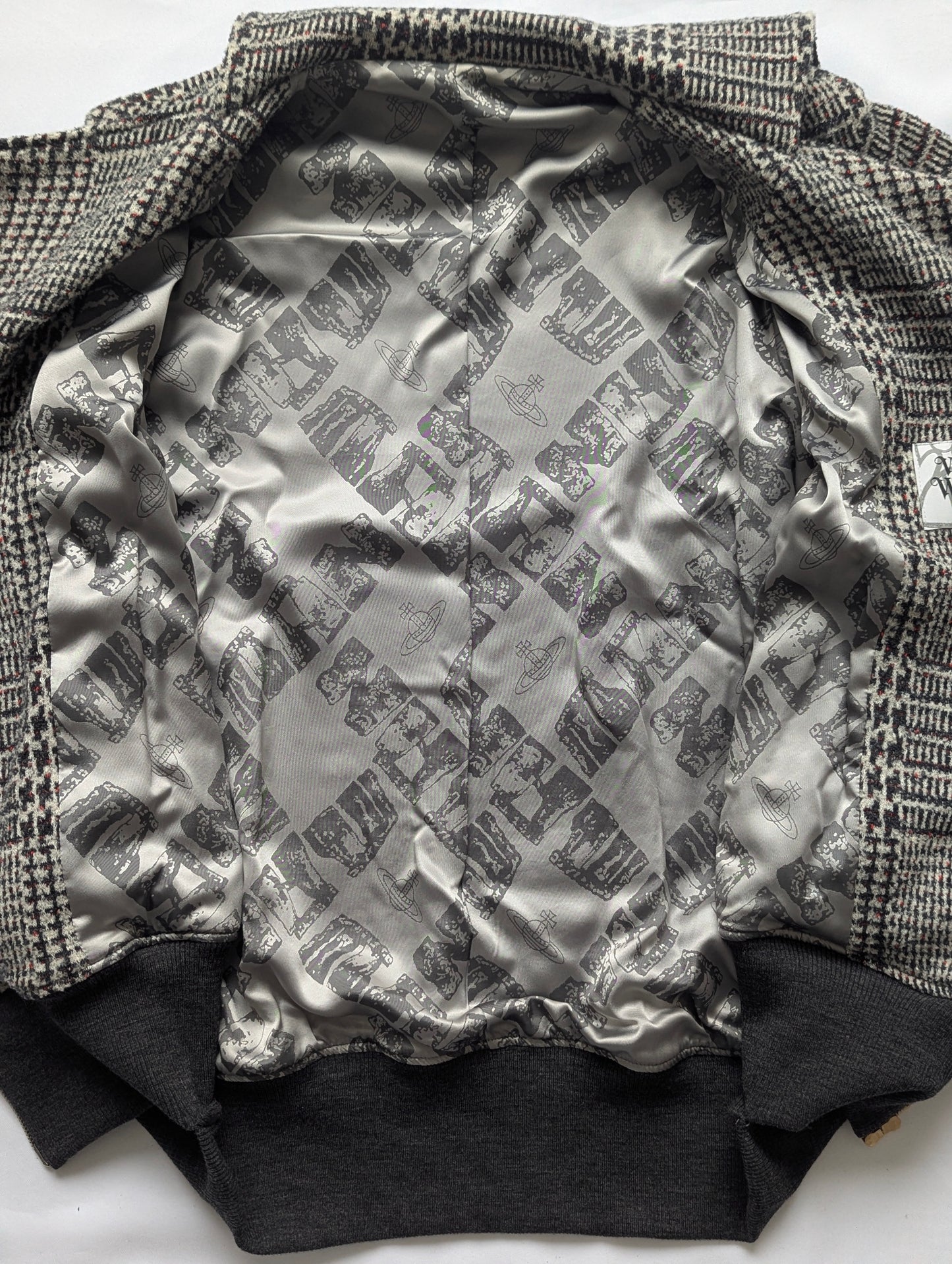 Vivienne Westwood Man asymetrical bomber jacket