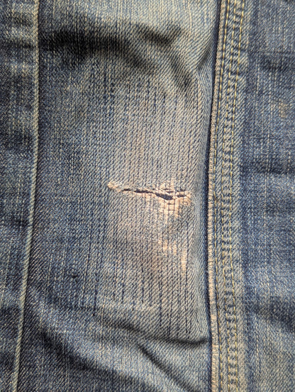 Junya Watanabe Man x Levi's collaboration distressed denim