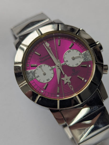 Vivienne Westwood women's spinning star watch
