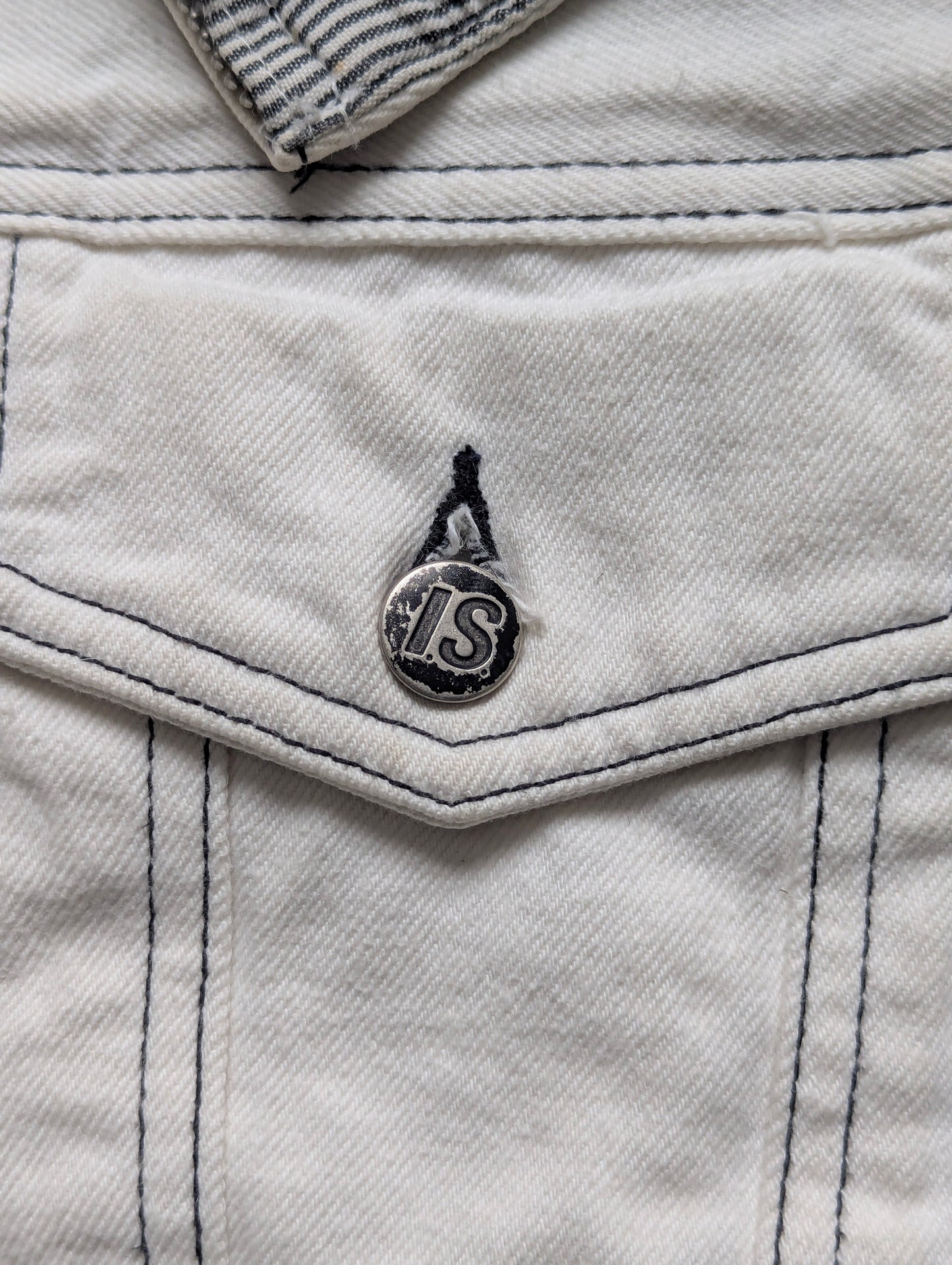Issey Miyake sports 80's reversible short jacket