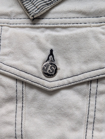 Issey Miyake sports 80's reversible short jacket