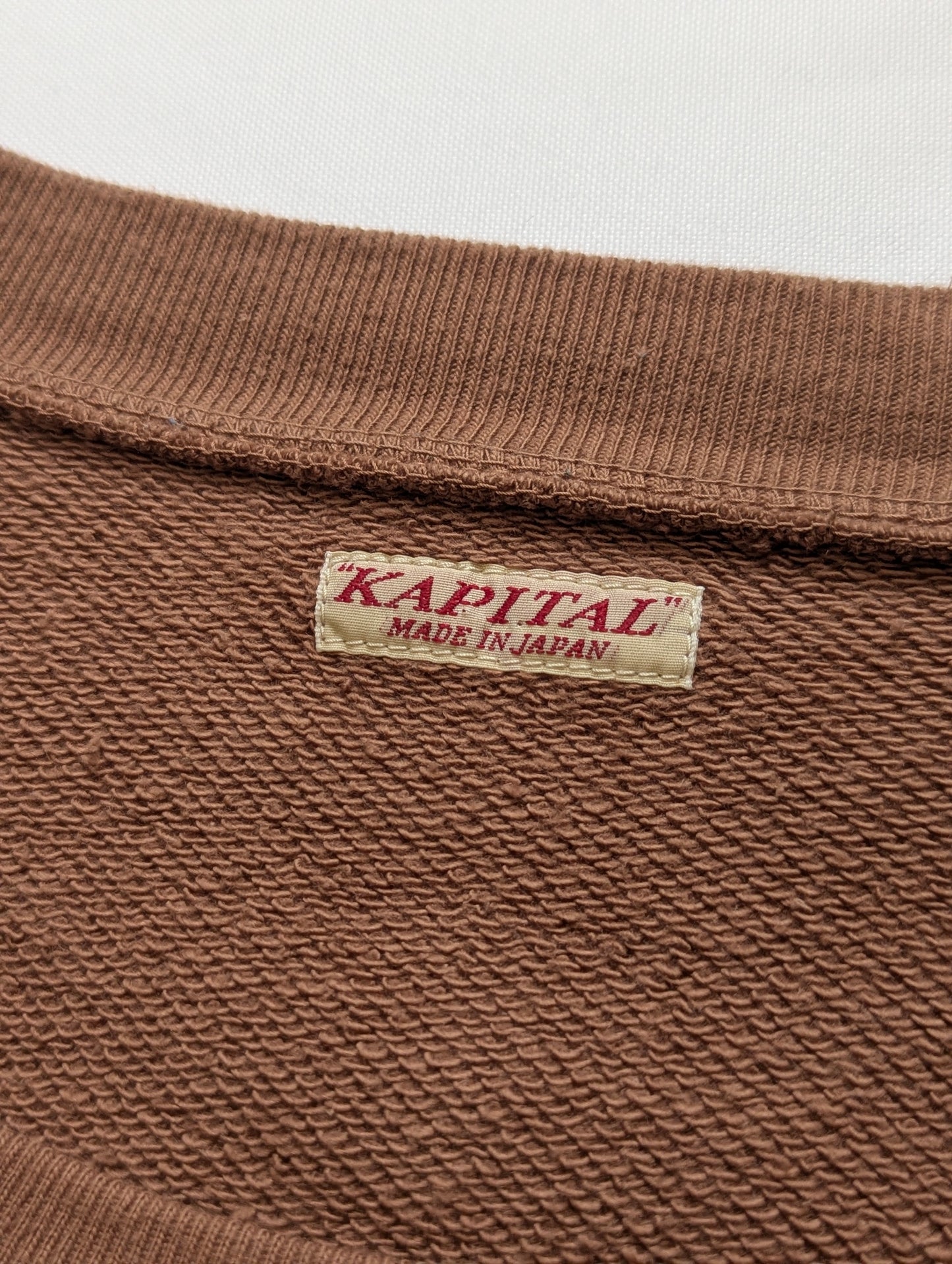 Kapital fur grizzly sweatshirt