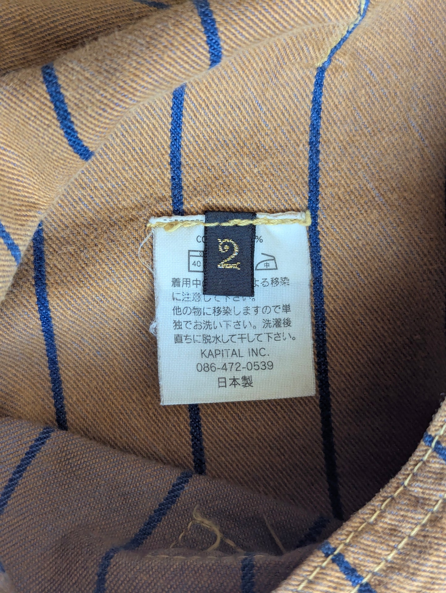 Kapital striped trousers