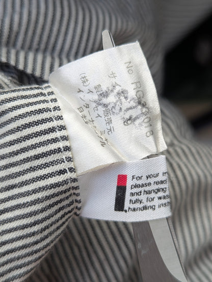Issey Miyake sports 80's reversible short jacket