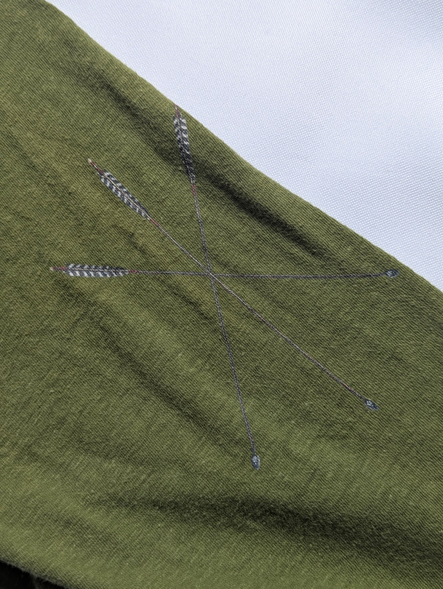 Undercover "Fallen man" snake pattern long sleeve shirt