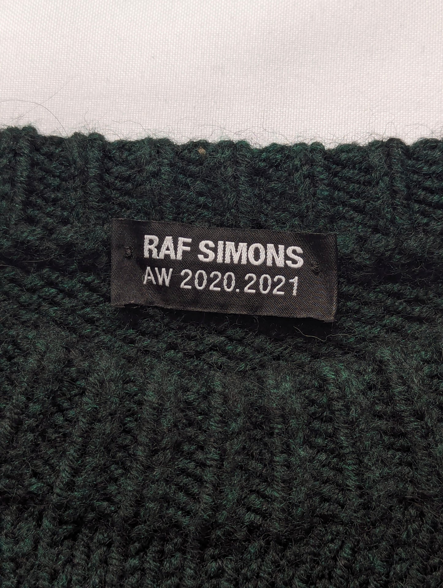 Raf Simons RS logo sweater