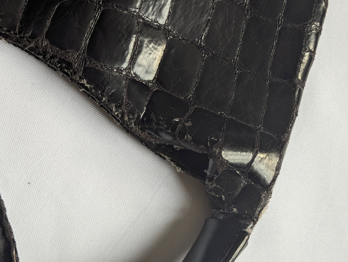 Maison Margiela MM6 crocodile handbag