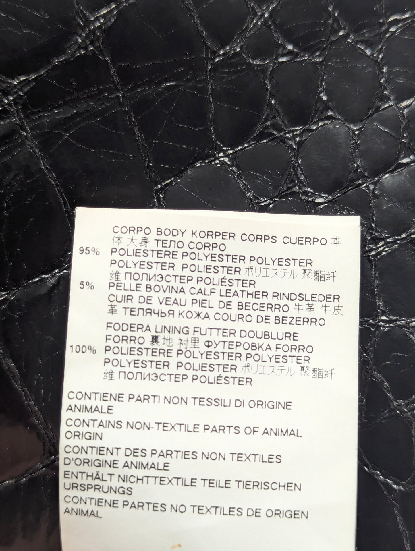 Maison Margiela MM6 crocodile handbag