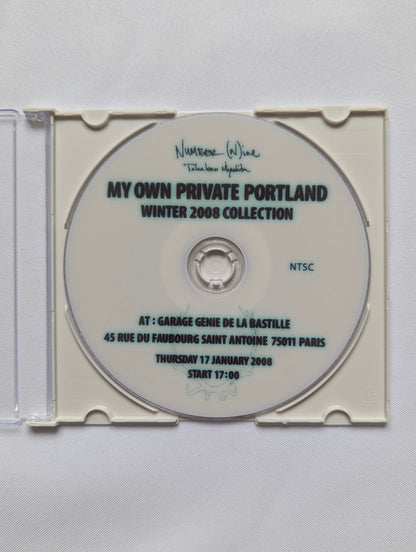 Number (N)ine 2008 "My own private portland" winter 2008 collection CD disc