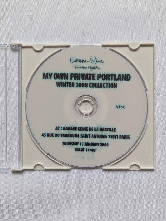 Number (N)ine 2008 "My own private portland" winter 2008 collection CD disc