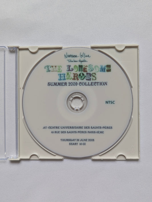 Number (N)ine "The lonesoe heroes" Summer 2009 collection CD disc