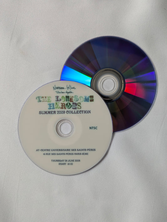 Number (N)ine "The lonesoe heroes" Summer 2009 collection CD disc