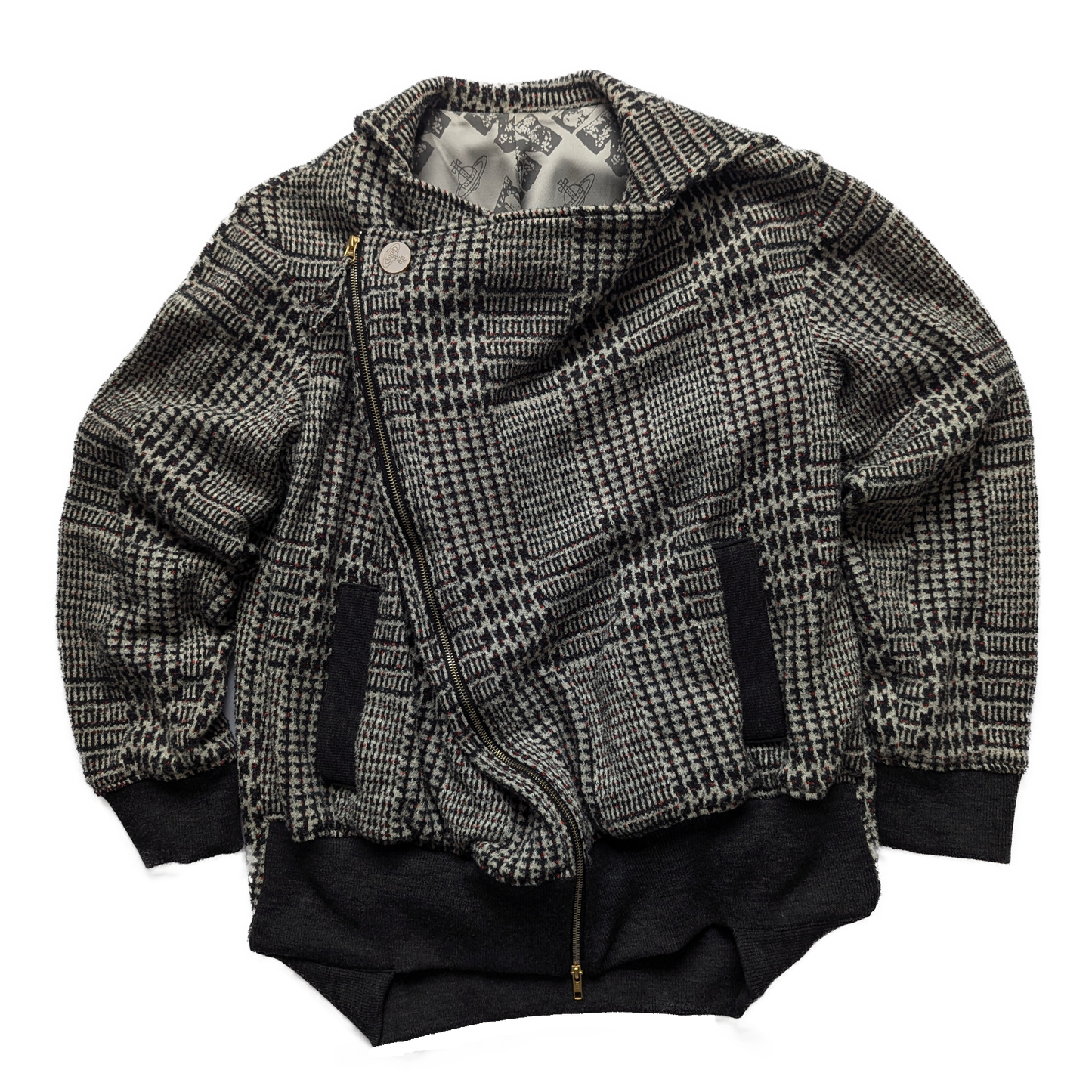 Vivienne Westwood Man asymetrical bomber jacket
