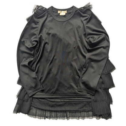 Comme des Garçons long sleeve shirt with frills