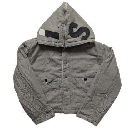 Issey Miyake sports 80's reversible short jacket