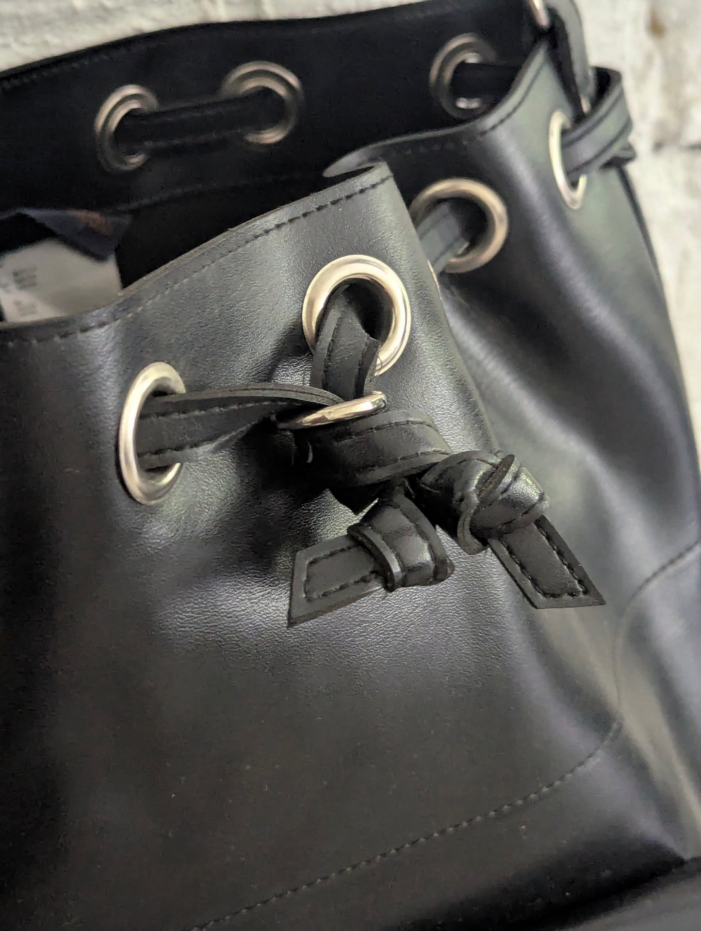 Comme Des Garcons Shirt black bucket bag