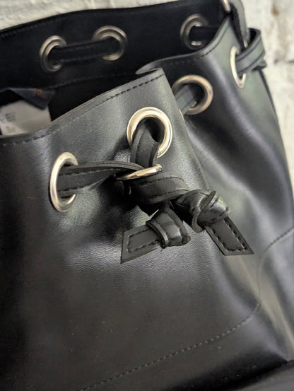 Comme Des Garcons Shirt black bucket bag