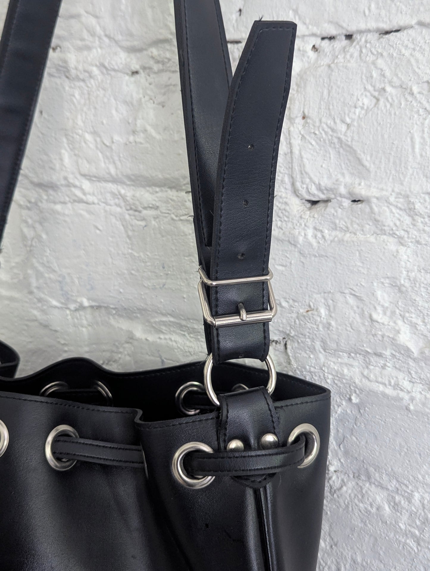 Comme Des Garcons Shirt black bucket bag