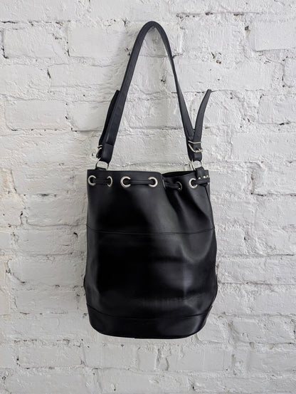 Comme Des Garcons Shirt black bucket bag